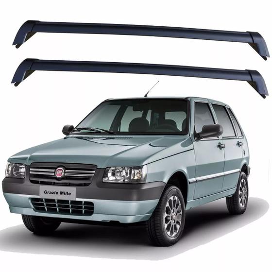 Rack Teto Uno 2005 2006 07 08 Até 2013 Bagageiro Eqmax Preto Menor preço em Rack Teto Uno 2005 2006 07 08 Até 2013 Bagageiro Eqmax Preto