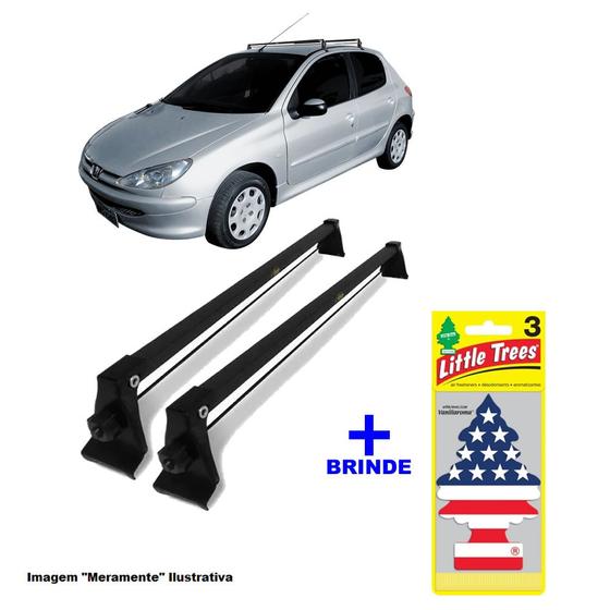 Imagem de Rack Teto Vhip Peugeot 206 207 4 Pts 1999 à 2015 + Cheirinho