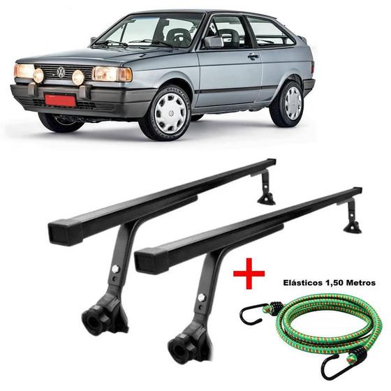 Imagem de Rack Teto Vhip Universal Carros Com Calha 1 Elastico Corda