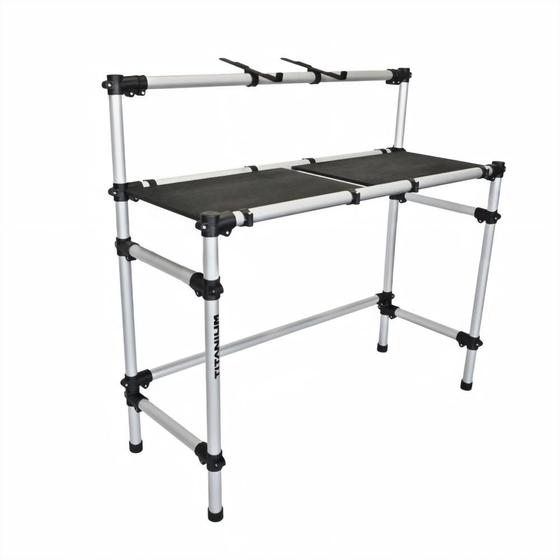 Imagem de Rack Titanium RDJ Control Suporte Para Controladora aliada com Notebook ou Processador de Efeitos