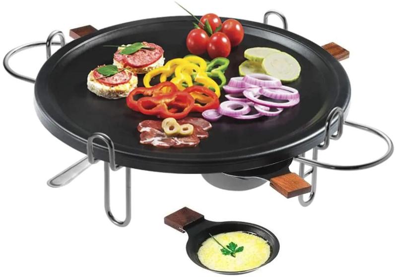 Imagem de Raclette grill fondue antiaderente Queijo Grelhados - Forma