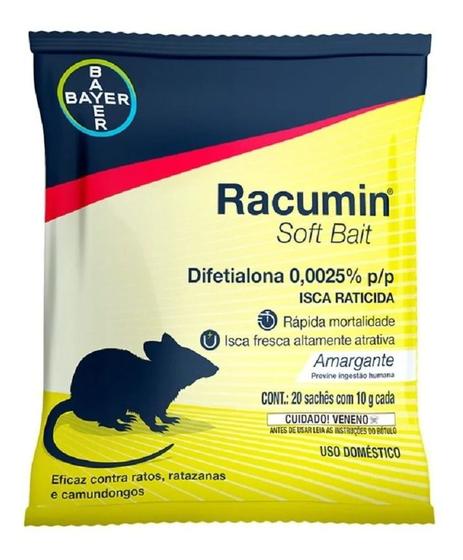 Imagem de Racumin Soft Bait 200gr Combate Roedores