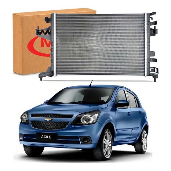 Imagem de Radiador Agua Mtf Chevrolet Agile 1.4 Manual 2009 A 2013