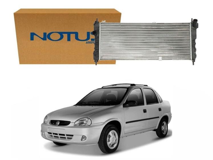 Imagem de Radiador agua notus chevrolet corsa classic 1.0 com ar 2003 a 2010