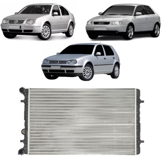 Imagem de Radiador audi a3 volkswagen bora golf g 4 1997 a 2008 mahle 