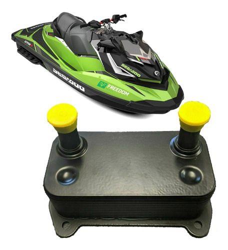 Imagem de Radiador de oleo motor nautica sea-doo gti130 gtr130 gts130 gtx230 rxp260 rxt230 2007 á 2021 motos a