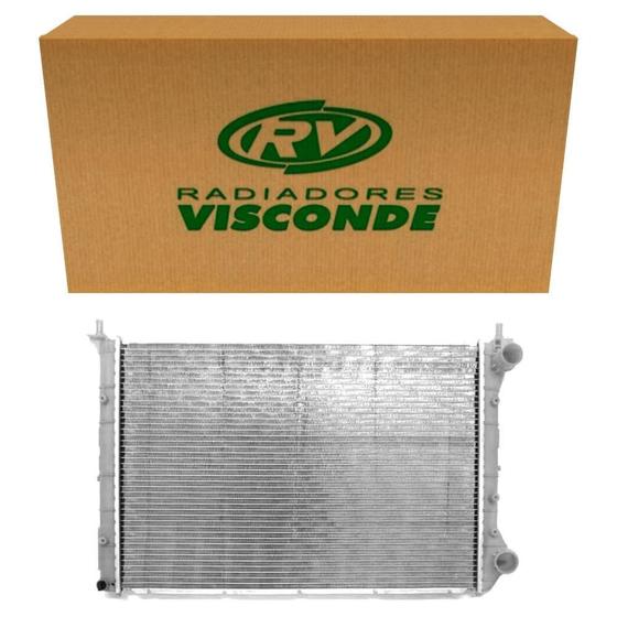 Imagem de Radiador Fiat Doblo 2002 a 2011 Com Ar Sem Ar Visconde