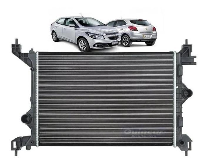 Imagem de Radiador Gm Onix Cobalt Prisma 2012 2013 2014 Com Ar Manual