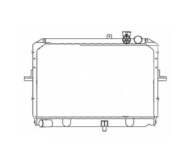 Imagem de Radiador kia motors besta 2.7 com e sem ar 1998 1999 a 2005