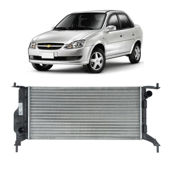 Imagem de Radiador para classic 1.0 com e s ar 2010 a 2016