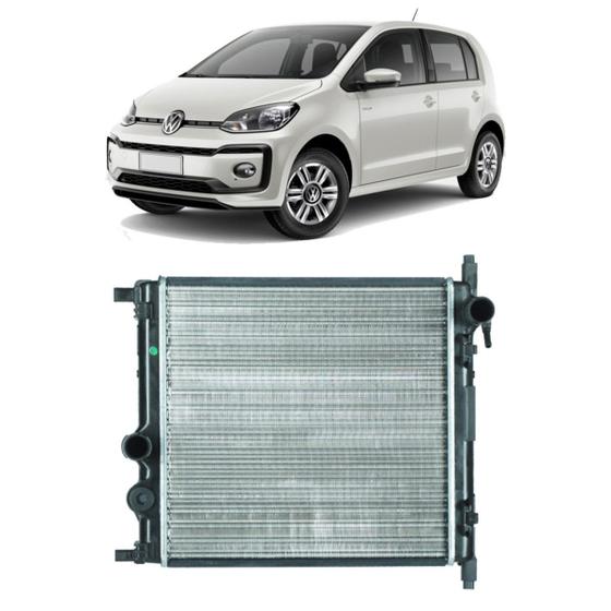 Imagem de Radiador para up aspirado 1.0 msi com ar 2014 a 2019 valeo