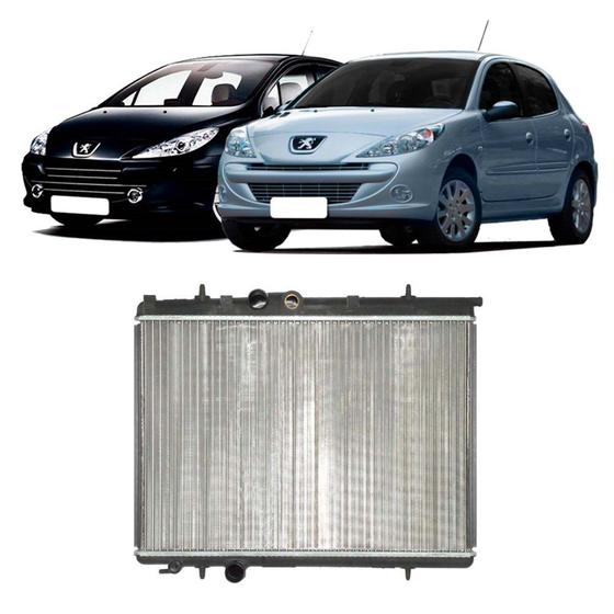 Imagem de Radiador Peugeot 206 / 207 / Hoggar (todos Modelos) / 307 1.