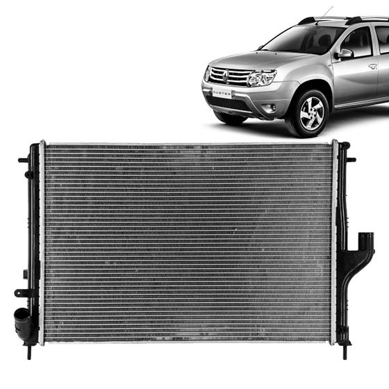 Radiador Renault Duster 2010 2011 2012 2013 2014 2015 Com Ar Manual e