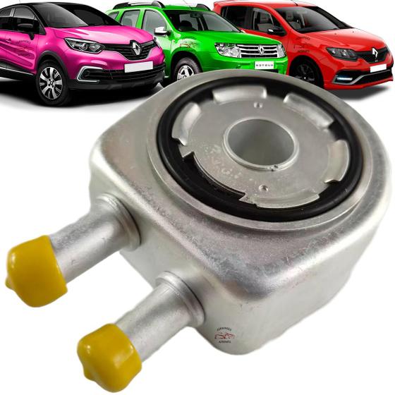 Imagem de Radiador Resfriador Trocador Oleo Duster Captur Sandero Rs