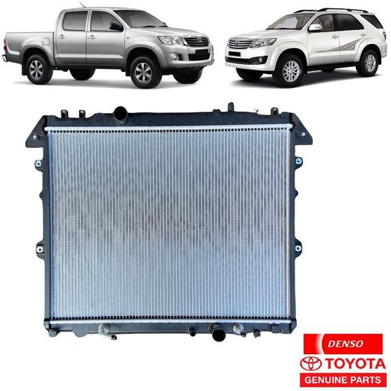 Imagem de Radiador toyota hilux / sw4 2.5 3.0 diesel manual e automatico 2006 à 2013