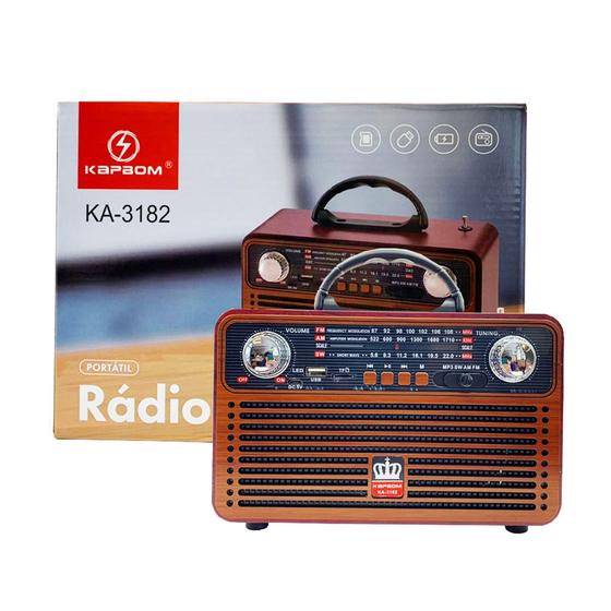 Imagem de Rádio Am Fm Bluetooth Kapbom Ka3182