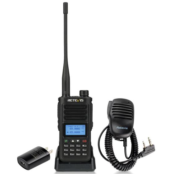 Imagem de Rádio amador Retevis RA89 de longo alcance 10W de banda dupla IP68 à prova d'água