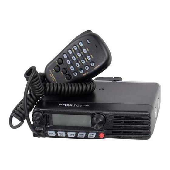 Rádio Amador Yaesu Ftm 3100R 220 Canais Vhf Preto Rádio Comunicador
