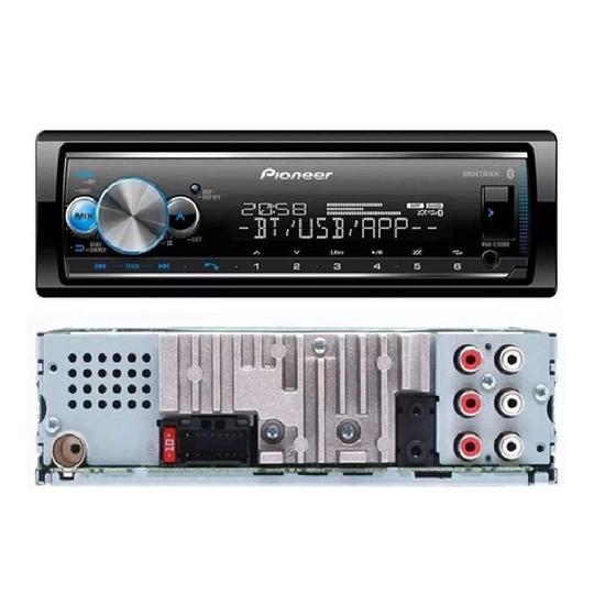 Rádio automotivo 1 din com usb, aux, bluetooth, mp3 player, spotify ...