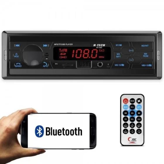 Imagem de Rádio Automotivo 4x15W Com Controle H-Tech - HT-1022