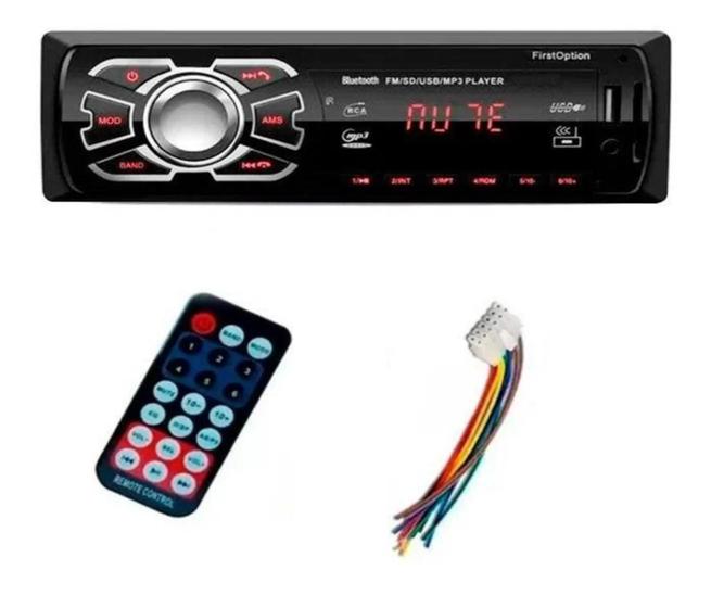 Imagem de Rádio Automotivo MP3 FM USB Bluetooth