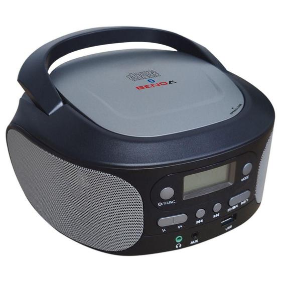 Imagem de Rádio Benoá X7A Bluetooth Aux USB CD FM Display LCD