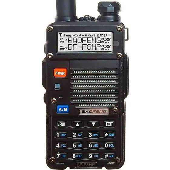 Imagem de Rádio Bidirecional BAOFENG BF-F8HP 8W - Kit Completo com Banda Dupla