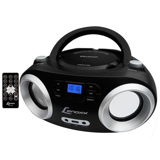 Imagem de Rádio CD Player FM Estéreo MP3 USB Lenoxx BD1360