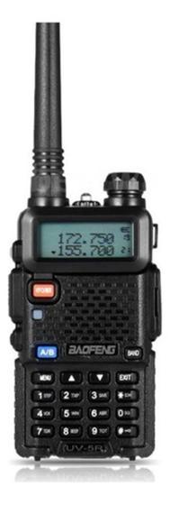 Imagem de Radio Comunicador Baofeng UV-5R Dual Band - 128 Ch - Preto