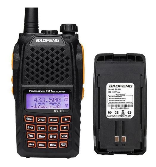 Imagem de Rádio Comunicador  Ht Walk Talk Dual Band Uhf Vhf