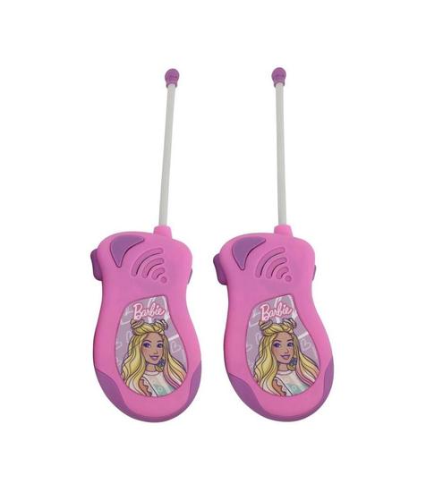 Imagem de Rádio Comunicador Infantil Walkie Talkie Barbie Candide