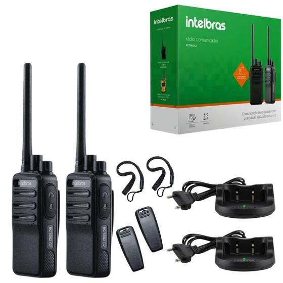 Imagem de Rádio comunicador intelbras rc3002 g2 uhf longo alcance