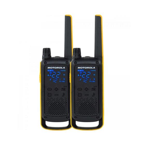 Imagem de Rádio Comunicador Talkabout Motorola T470BR 35km Amarelo Preto