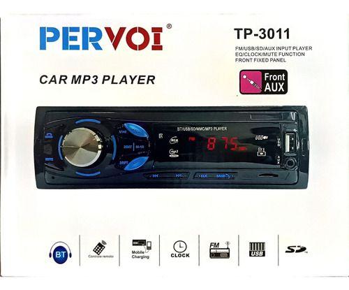 Imagem de Rádio De Carro Mp3 Player Pervoi Tp-3011 Display Lcd