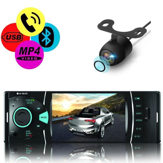 Radio Dvd Auto Bluetooth 30a Camera De Re Colorida Menor preço em Radio Dvd Auto Bluetooth 30a Camera De Re Colorida