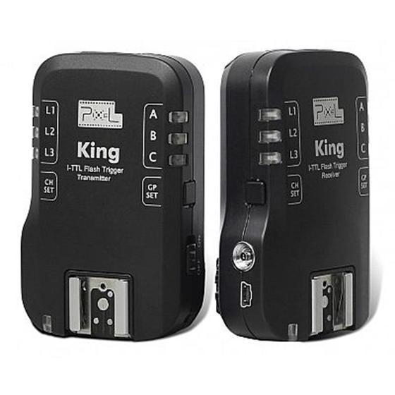 Imagem de Radio Flash E-ttl Transmissor E Receptor Para Nikon Kingflash (e-ttl Trigger)