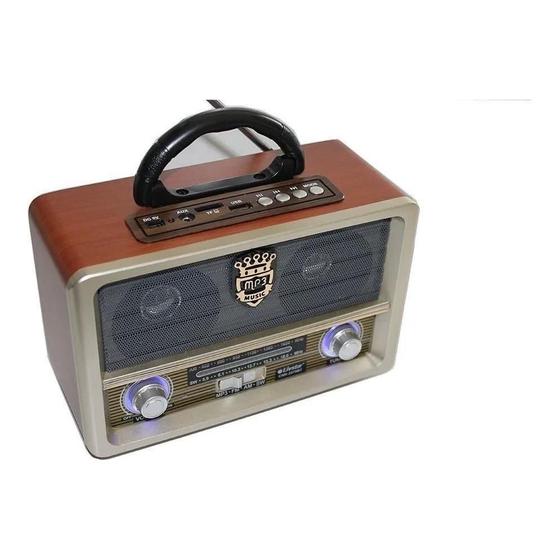 Imagem de Radio Livstar 2579Bt Recarregável Retro Bluetooth Fm Usb