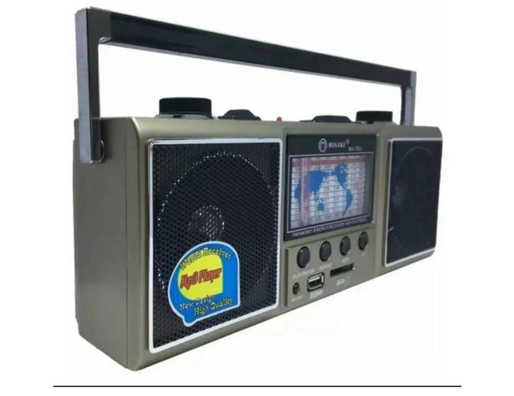 Rádio Livstar Fm/Am/Sw19/Usb/Sd Cnn752U 11 Bandas Excelente Qualidade