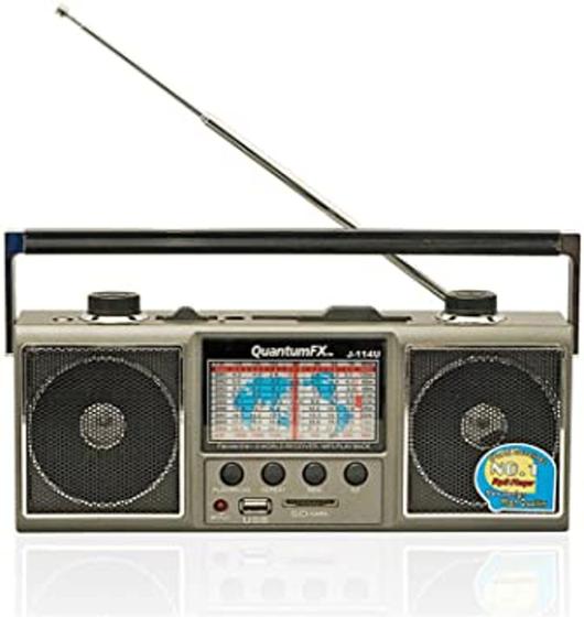 Rádio Long Life FM/AM/SW1-9/USB/SD Receptor de 11 bandas Menor preço em Rádio Long Life FM/AM/SW1-9/USB/SD Receptor de 11 bandas