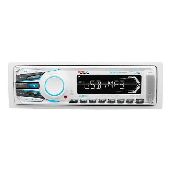 Imagem de Rádio Marinizado Boss Mr1308uab Com Bluetooth Usb-Aux-Mp3