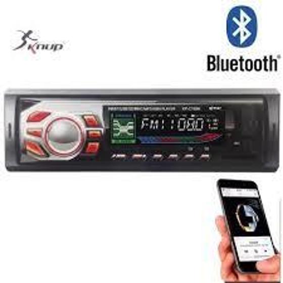Imagem de Radio para Carro Bluetooth Kp-C16bh Knup