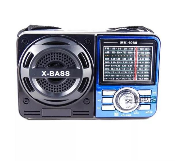 Imagem de Radio Portatil 1088 Mp3 Usb Cartao Sd Pen Drive Am/fm