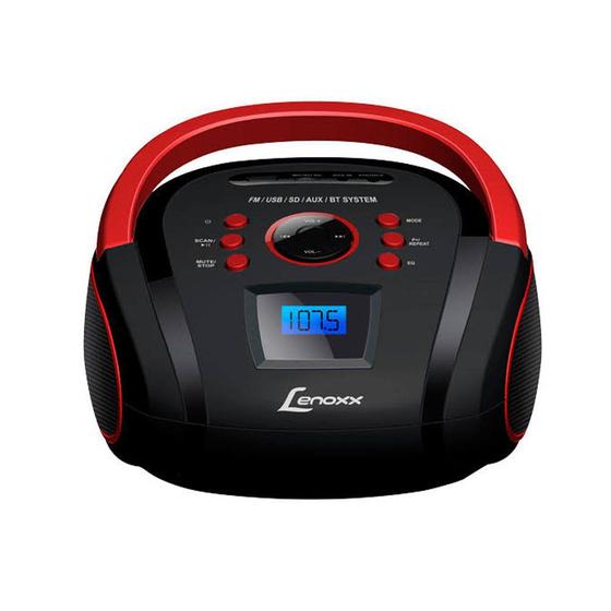 Imagem de Rádio Portátil Boombox Bluetooth BD-110 Lenoxx