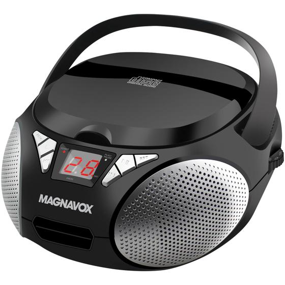 Imagem de Rádio portátil de CD Boombox Magnavox MD6924 AM/FM preto