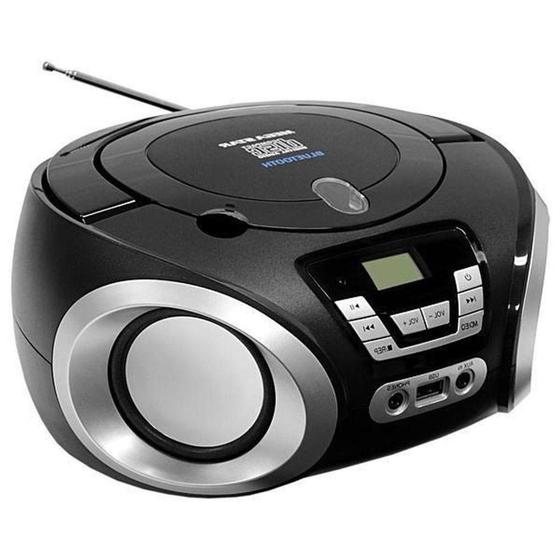 Imagem de Radio Portatil Micro Mini System Cd Player Mp3 Fm Bluetooth Mp3 P2 - MEGASTAR
