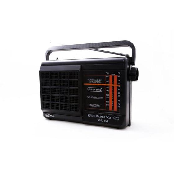 Imagem de Rádio Portátil Motobras AM/FM 1000W RM-PFT22AC A Pilha