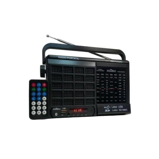 Imagem de Rádio Portátil Motobras RM-PU32AC 7 Faixas Preto F002