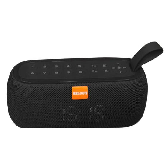 Rádio Relógio Com Alarme Portátil Usb Bluetooth Yr-177 Preto Menor preço em Rádio Relógio Com Alarme Portátil Usb Bluetooth Yr-177 Preto