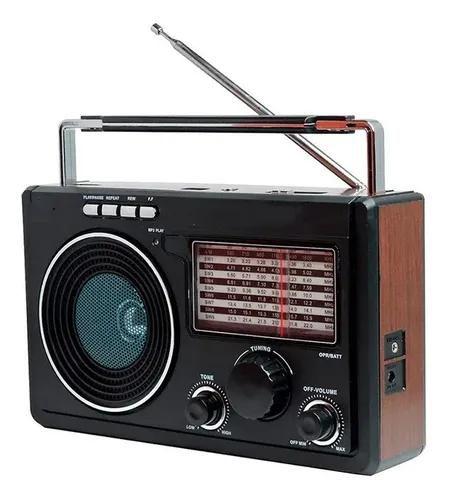 Radio Retro Antigo Vintage Portátil Am Fm Sw Mp3 Usb Bateria - CALIMAX ...
