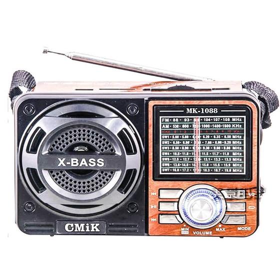 Imagem de Rádio Retrô Bluetooth Kt-1088S Kts